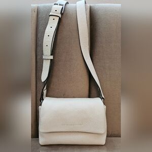 Aimee Kestenberg White Crossbody Bag with Adjustable Strap